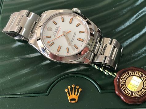 rolex white dial parts|rolex milgauss white dial.